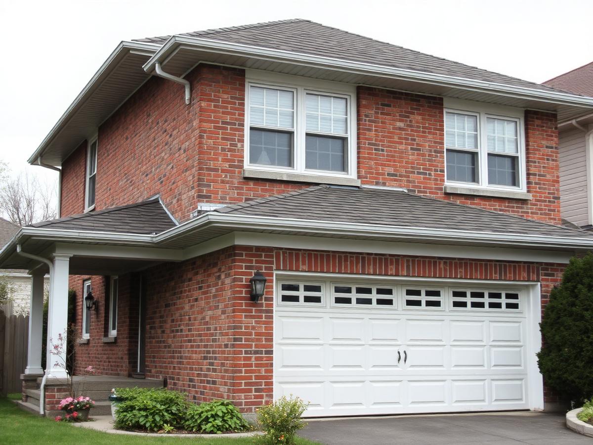 Full exterior repaint — before painting